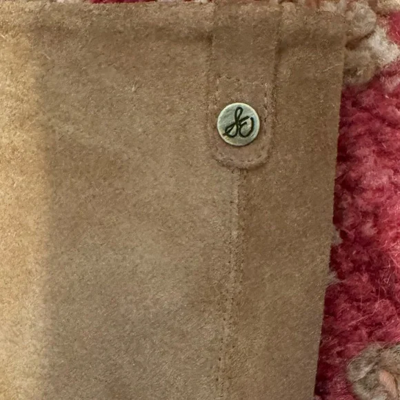Sam Edelman Victoria Pull-On Suede Boots Size 6.5 - Picture 6 of 7